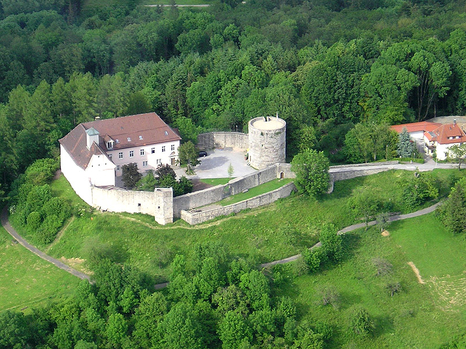 Luftbild Schloss Ebersberg